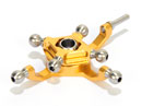 Precision Aluminium Swashplate-Blade 200SRX (Golden)