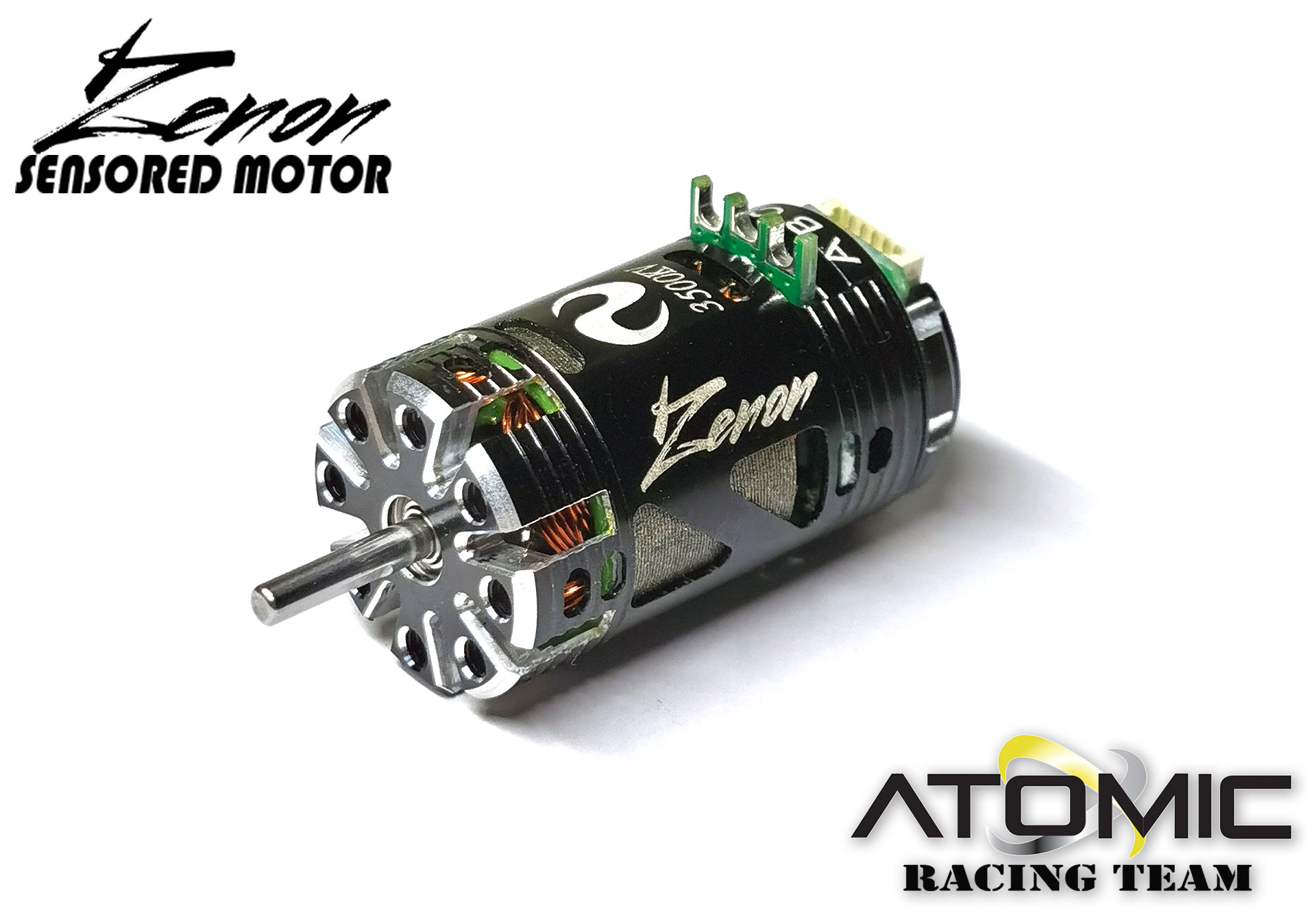 Atomic Zenon Sensored Brushless Motor (3500KV) - Click Image to Close