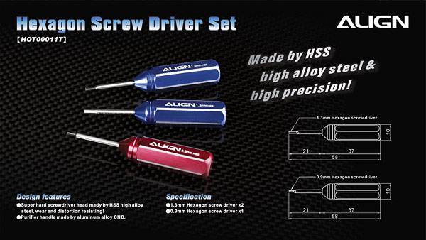 Hexagon Screw Driver Set