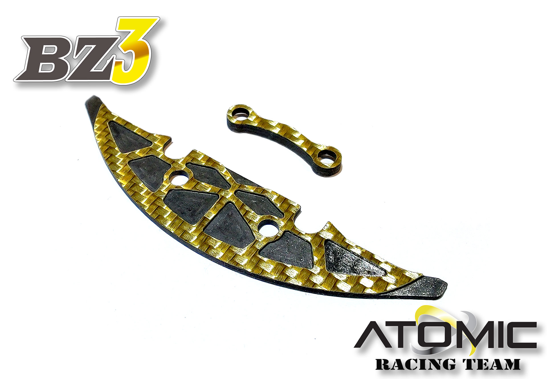 Carbon Enlarge Plate for Plastic Bumper (for AMZ-OP021)