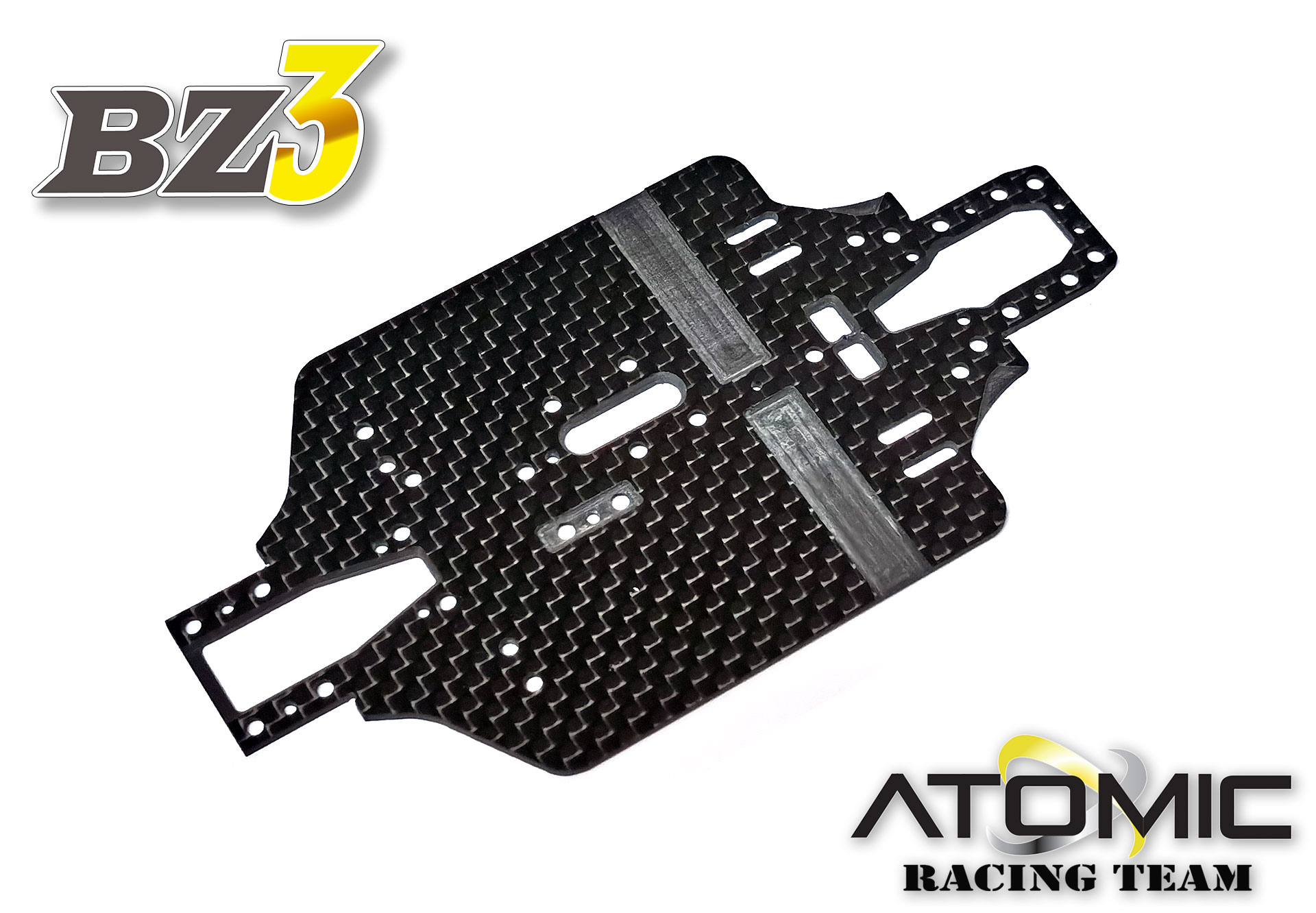 BZ3 MID Wide Chassis-Equal Belt (Carbon) - Click Image to Close