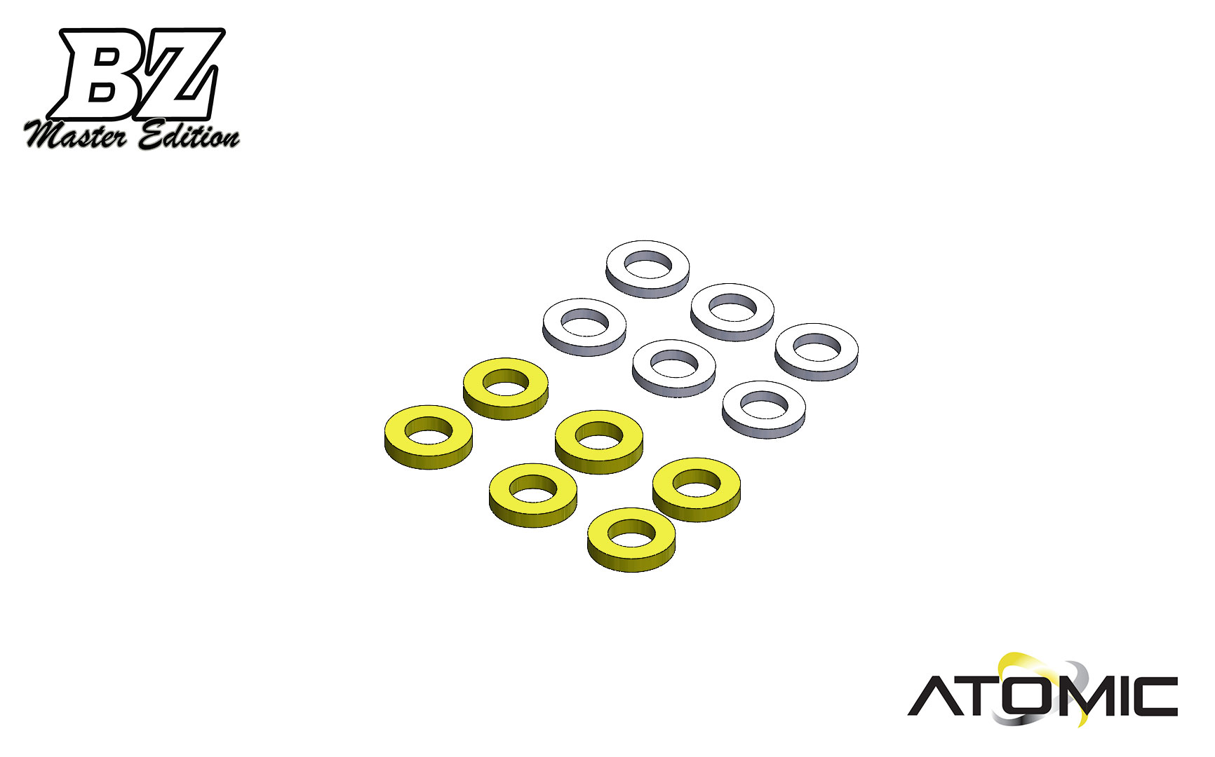 BZM M2 0.5, 0.7mm shim (6 pcs each)