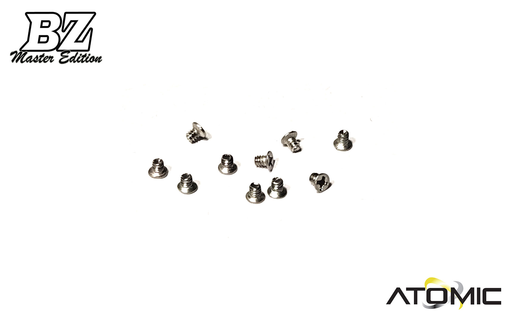 BZM Brass Weight -Screws (M1.4 x 1.8-10 pcs)