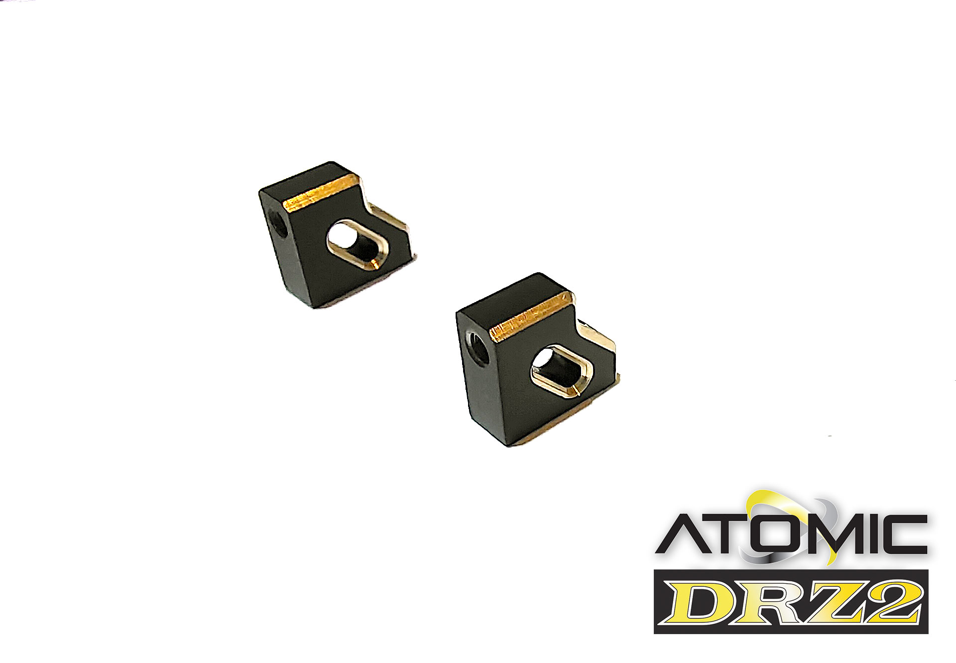 DRZV2 Brass Servo Mount (1 pair 2.8 gram) - Click Image to Close