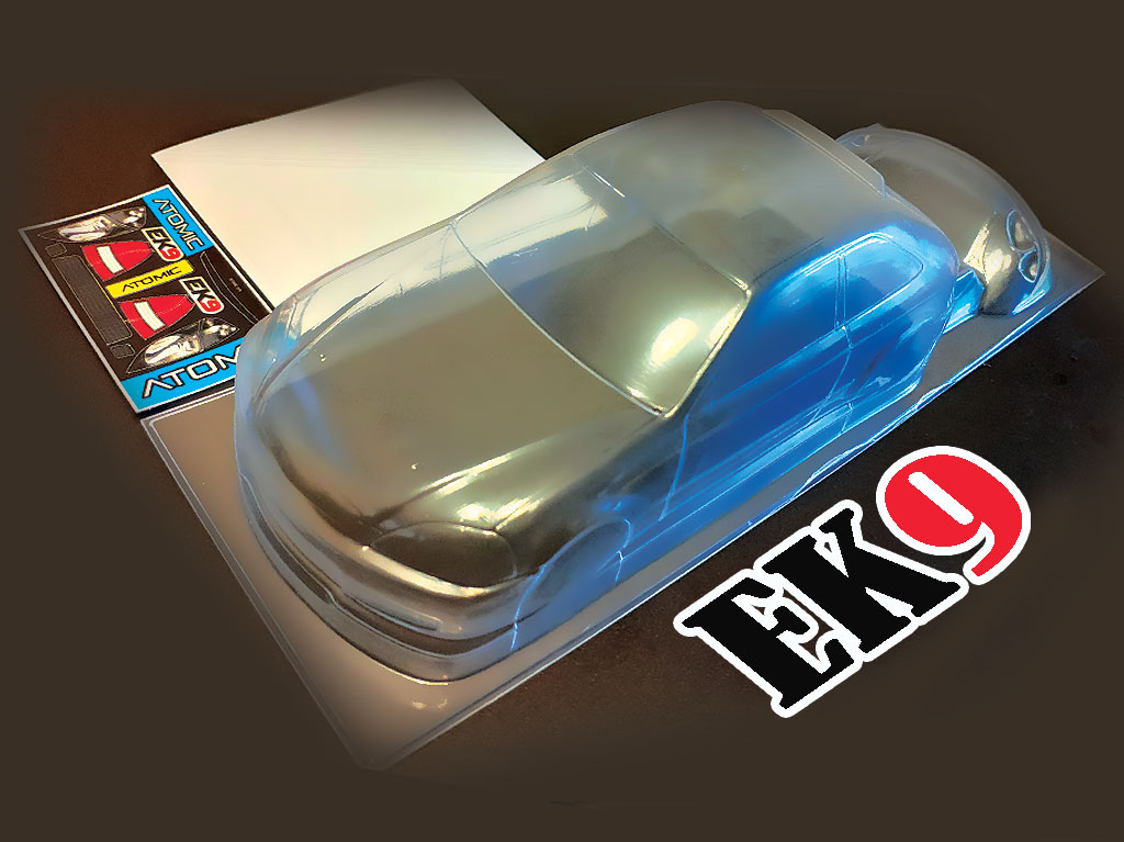 1:28 EK9 Lexan body (98mm wheel base)