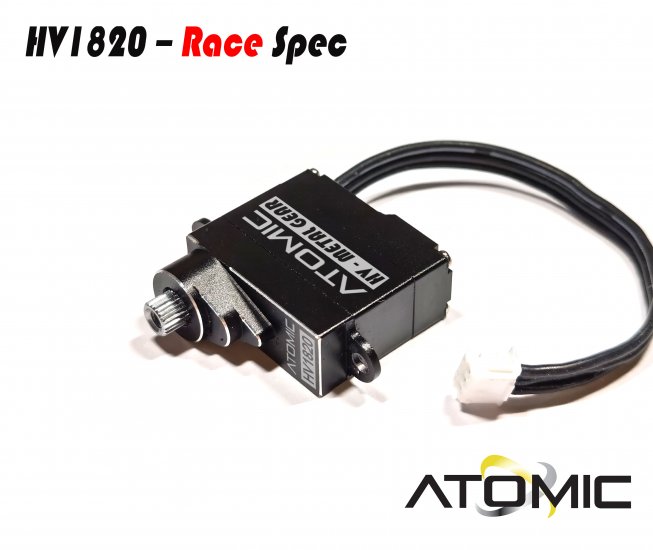 Atomic HV1820 MG Servo (for Racing) - Click Image to Close