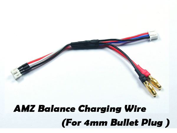 Balance Charging Wire for AMZ series [For 4mm Bullet Plug]