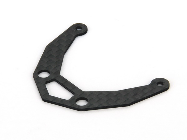 MR-03 Lexan Body Mount Adapter (Carbon)