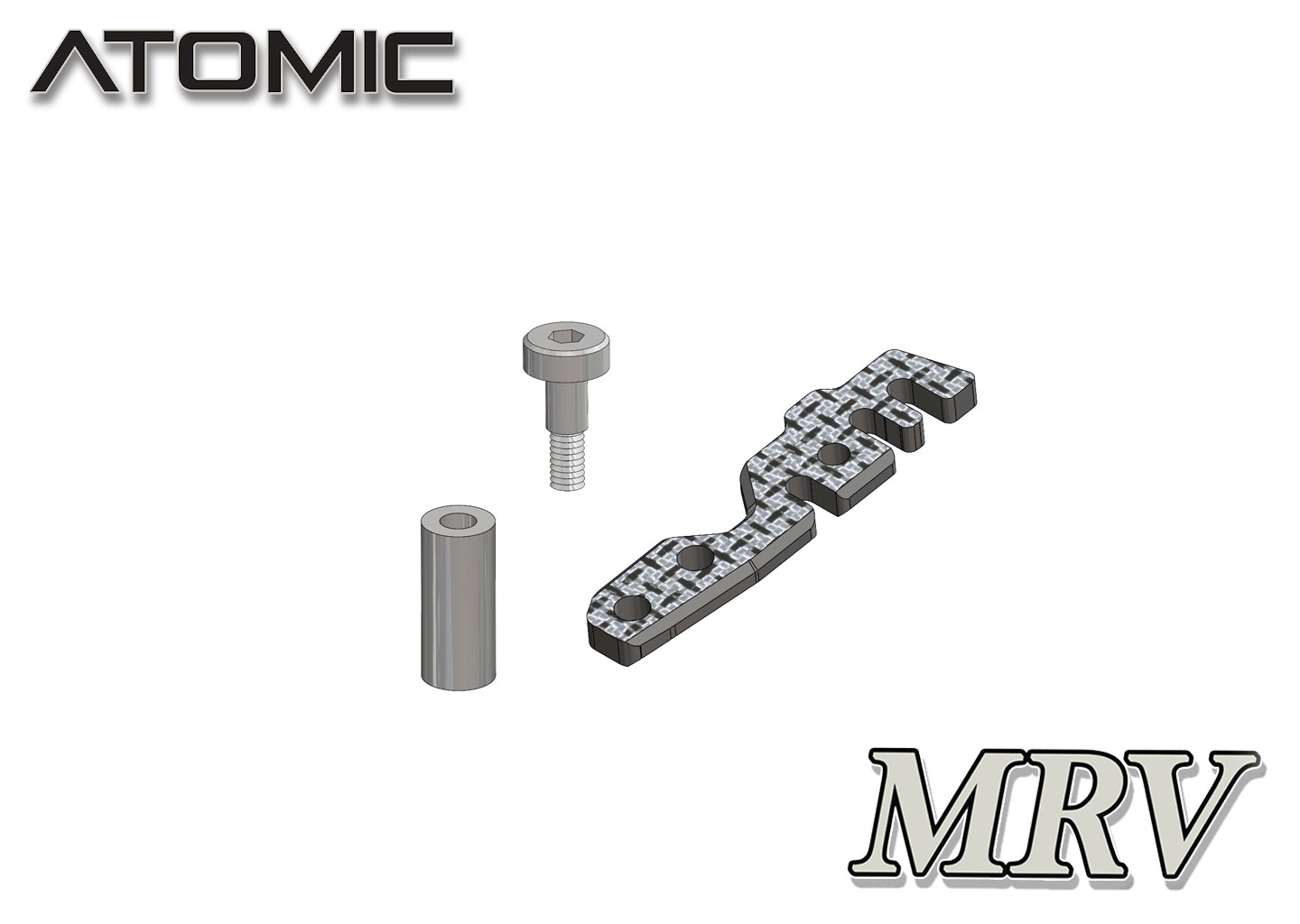 MRV Carbon Battery Support Plate