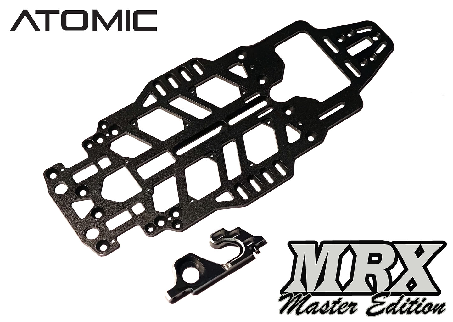 MRX Master Aluminim Chassis & Motor Mount (12 gram) (ETA:Jun 22)