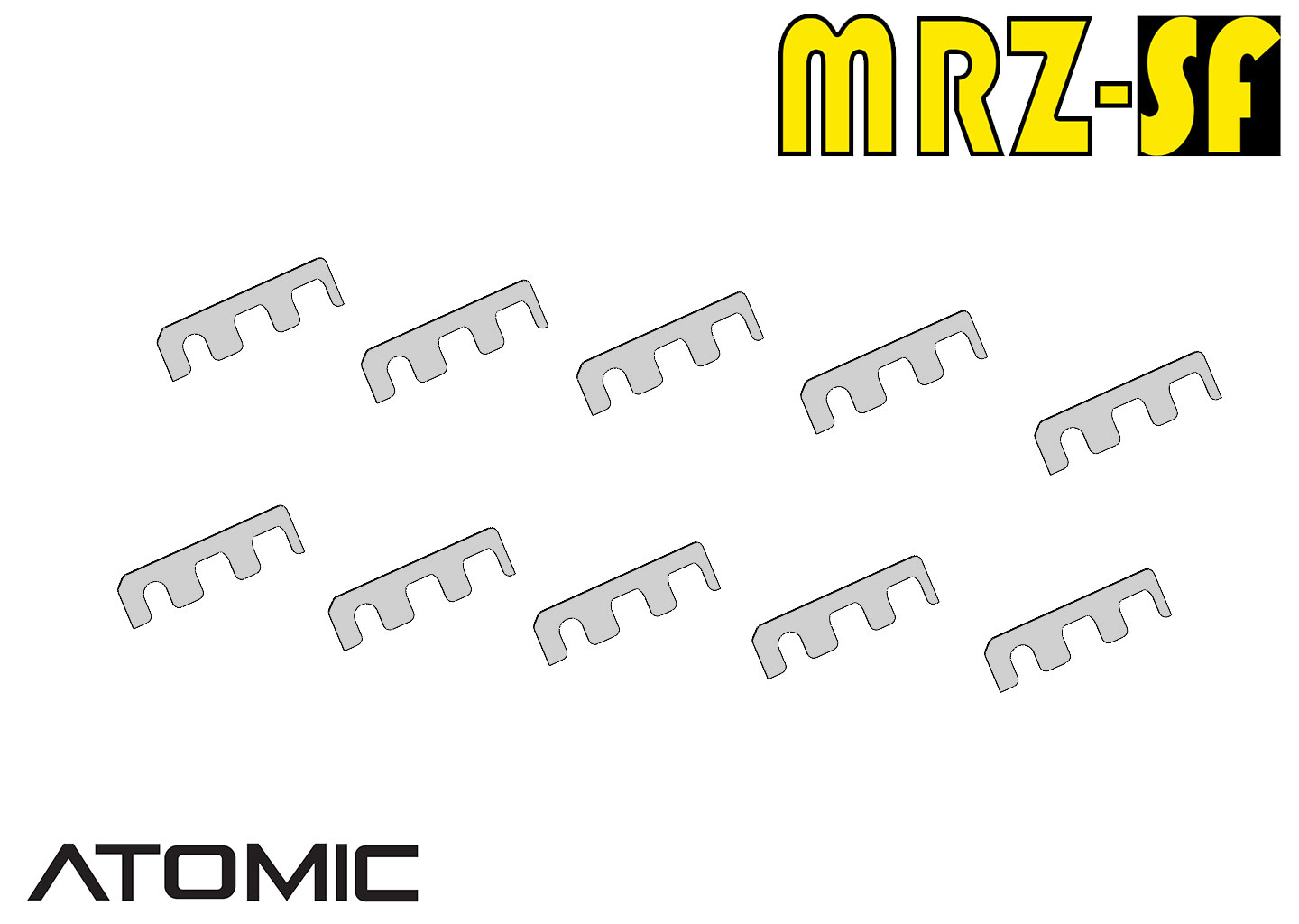 MRZ SF Camber Shim 0.2mm (10 Pcs-V2) - Click Image to Close