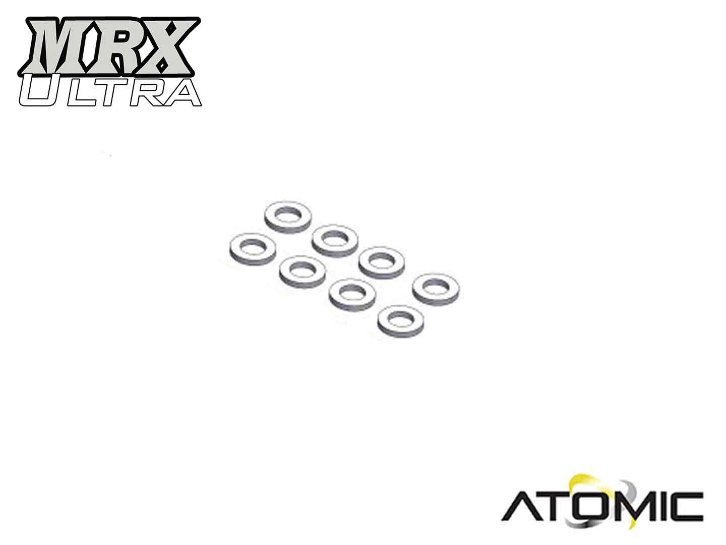 MXU Steering parts- 0.5mm Steel shim (8 pcs)