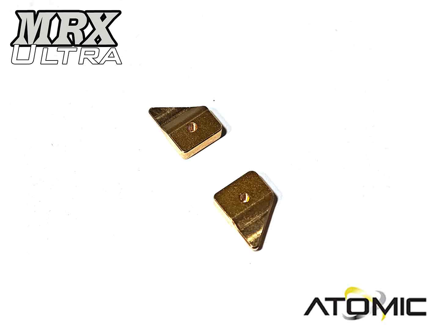 MXU Chassis Brass Mass Rear (1g, 2 pcs)