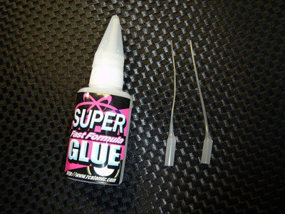 Super quick glue for R/C Car Rubber Tire