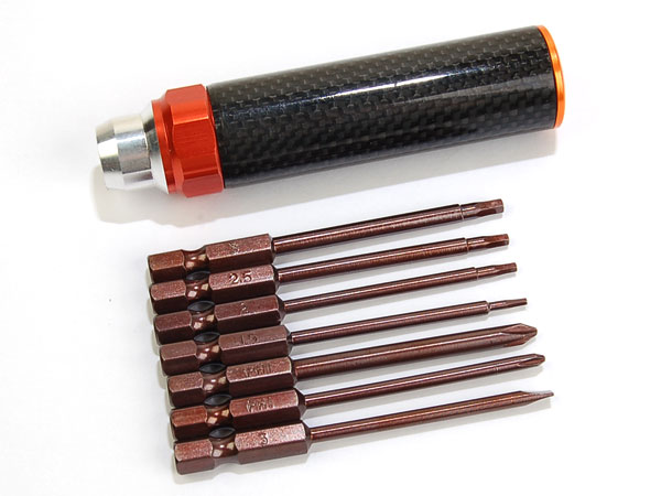 Orange Knurling Tools Set