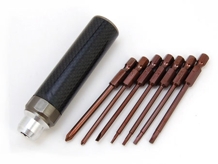 Titanium color Knurling Tools Set