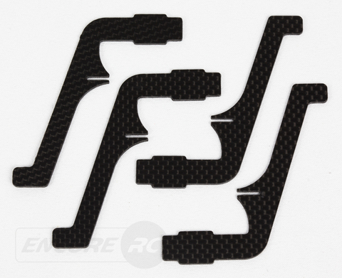 Invertix 400 Landing Skid Set (Carbon Fiber)