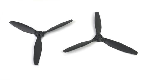 Carbon Fiber Reinforced polymer Tri Blade (1 pair)- 350QX