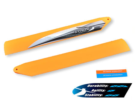 Xtreme Tough Main Blade (Orange) - Blade 130X