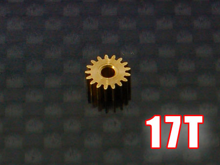 Motor Pinion 17T (1.5mm hole, 0.25M)