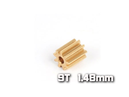 Motor Pinion 09T (1.5mm hole, 0.4M) (Blade 130X, V120D02S V1/2)