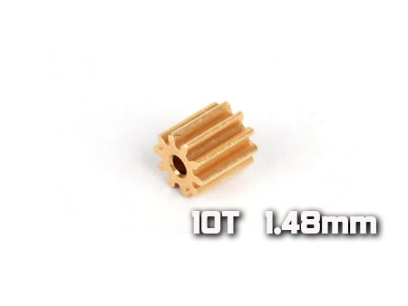 Motor Pinion 10T (1.5mm hole, 0.4M) (Blade 130X, V120D02S V1/2)