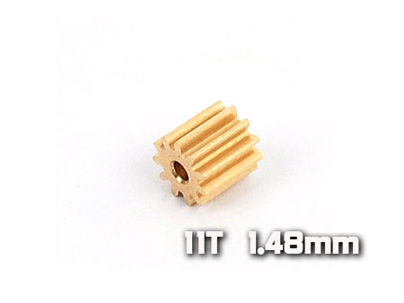Motor Pinion 11T (1.5mm hole, 0.4M) (Blade 130X ,V120D02S V1/2)