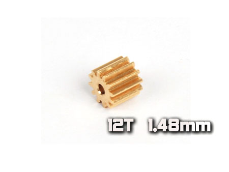 Motor Pinion 12T (1.5mm hole, 0.4M) (Blade 130X, V120D02S V1/2)