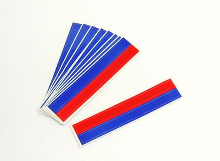 Blade Tracking Color Sticker Tapes (65mm x 5mm, 10 pairs)