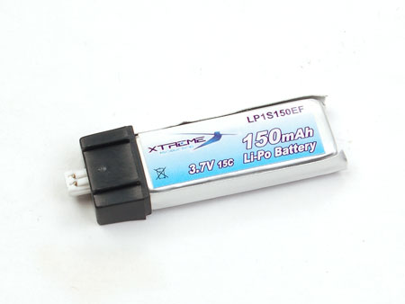 Xtreme Li-po Battery 3.7v 150 mah 15C (for nCPx ,nCPs , MSR X )