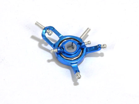 Metal Swash v2 w/ Steel Ball Links & Rear AR Pin-Blue (MCPX)