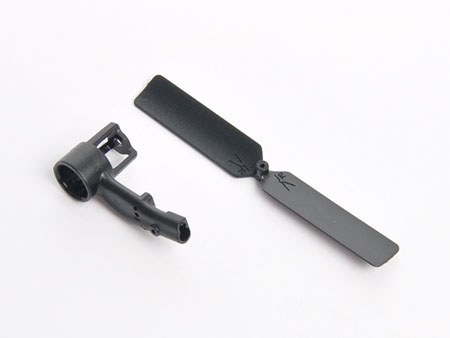 Spare Tail Blade & Tail Motor Mount for 8.5mm Motor Upgrad-mCPx
