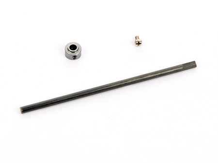 Carbon Fiber Main Shaft w/ Alu. Collar- nCP X & nCP S