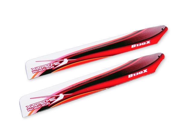 Glass Fiber Blade 135mm -Red/Orange (130X)