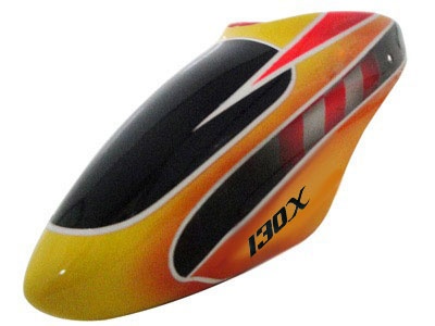 FUSUNO Ferrari Airbrush Fiberglass canopy Blade 130 X