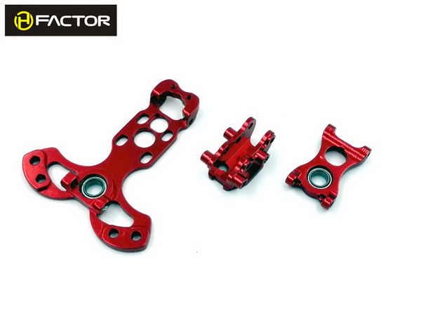 Spare Metal Parts (Red)- T150 Chassis [HFA15001P2] - Click Image to Close