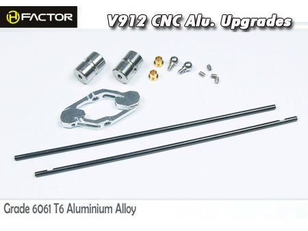 V912 (MonsterTronic MT200) CNC FlyBar [HFV91204] - Click Image to Close