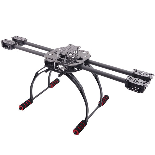 HJ-6504 Carbon Fiber Folding Quadcopter Frame Kit 4-axis Frame