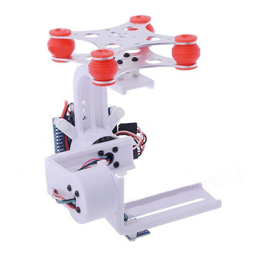 HJ 2-Axis Camera Brushless Gimbal PTZ w/ BGC3.1 2-Axis Gimbal Co