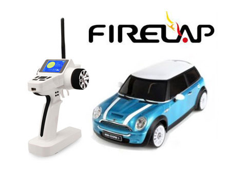 2.4GHz IWAVER 02 RTR SET (MINICOOPER Blue) 2014 Version