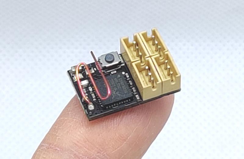 2.4GHz ASF 4 Ch Nano Receiver Unit for AMZ AMR BZ - Click Image to Close