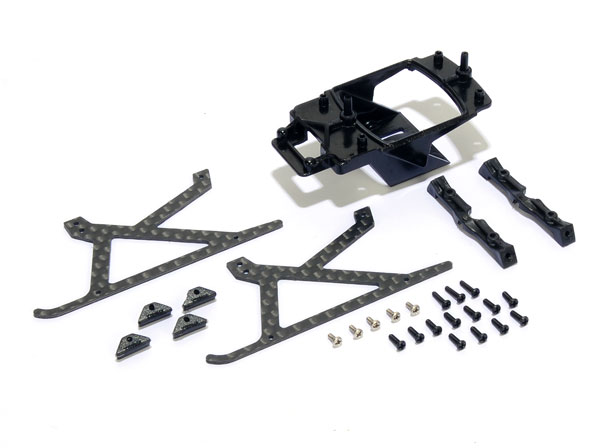 Carbon Landing Skid (Type A) - Trex 150 - Click Image to Close