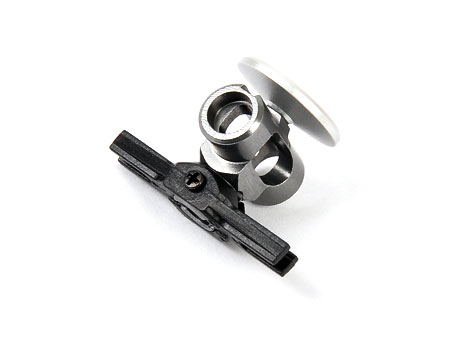 Titanium Rotor Hub (Silver) Blade 130X - Click Image to Close