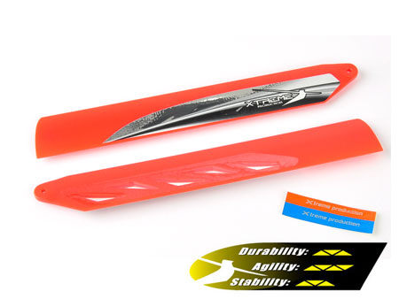 Fast Response Main Blade (Red) -Blade 130X - Click Image to Close