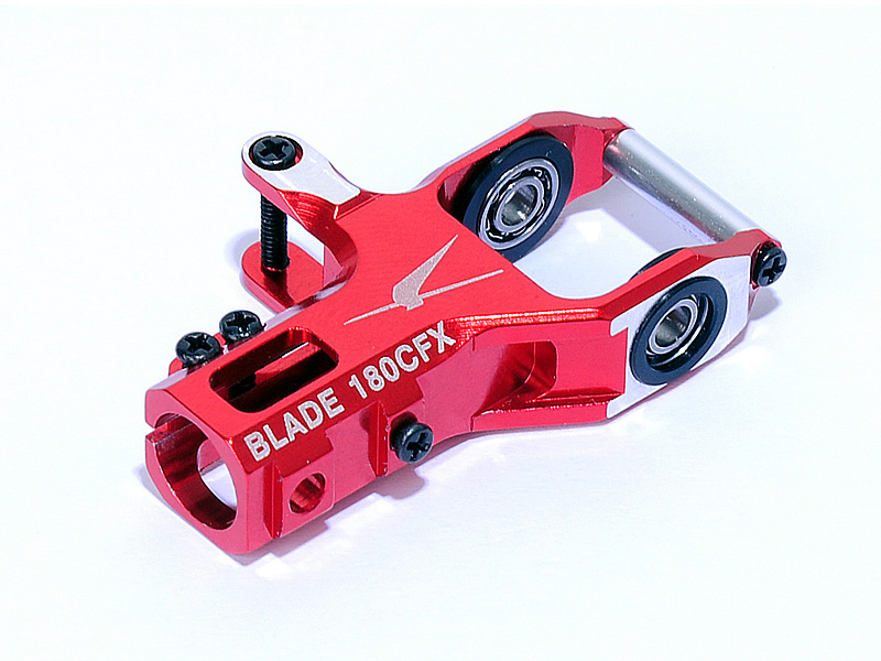 Aluminium Tail Gear Box - B180CFX (Red) - Click Image to Close