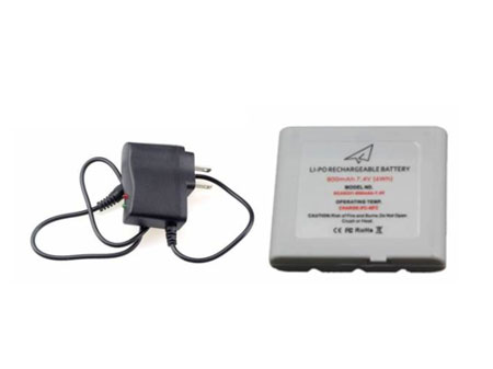 800mah 7.4V Li-Po Rechargeable TX Battery for DJI Phantom 1 2 Vi - Click Image to Close