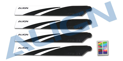 Trex150 3D 120mm Main Blades(Black) - Click Image to Close