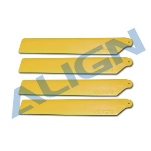 Trex150 120 Main Blades-Yellow - Click Image to Close