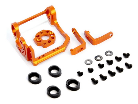 L.C.G LM Motor Pod Version 3 - Orange (MR-02/03. LM. 102~106mm) - Click Image to Close