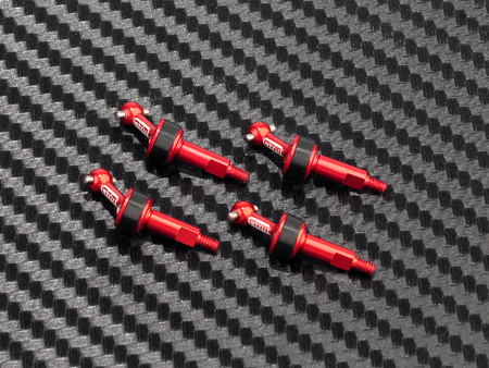 Alu 6061. AWD Universal Shaft (Red 4 Pieces) - Click Image to Close